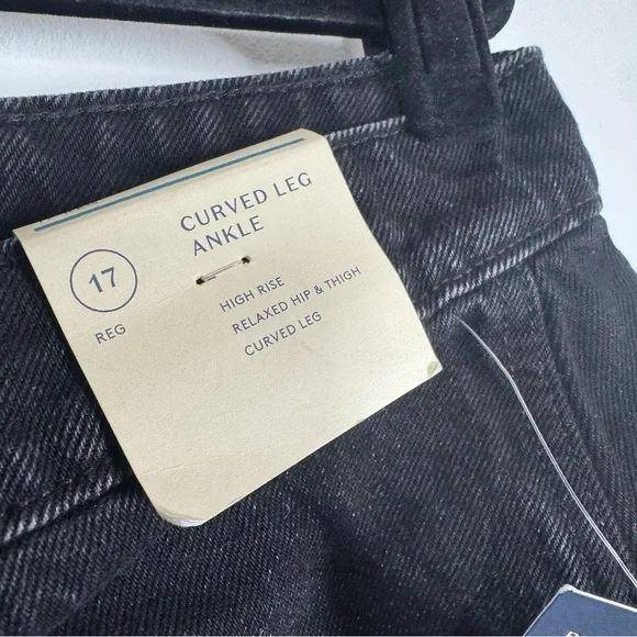 Universal Thread Jeans High Rise Curved Barrel Leg Button Fly NEW - Picture 8 of 12